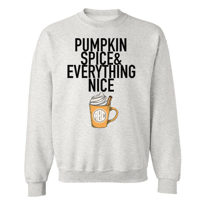 Monogrammed 'Pumpkin Spice' Crewneck Sweatshirt - United Monograms