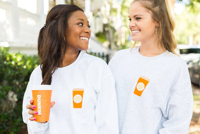 Monogrammed Pumpkin Spice Cup Crewneck Sweatshirt - United Monograms