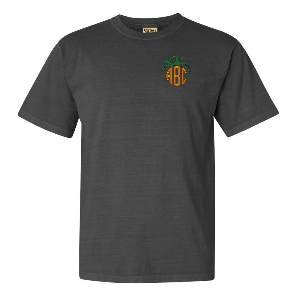 Monogrammed Pumpkin T-Shirt - United Monograms