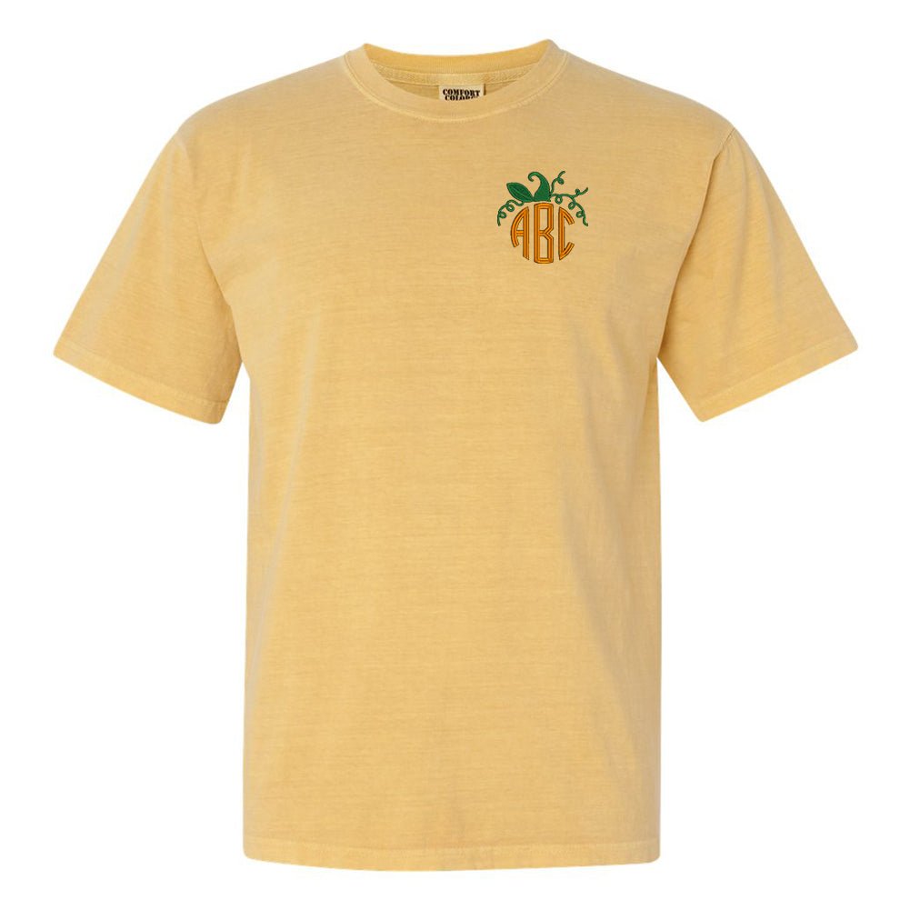 Monogrammed Pumpkin T-Shirt - United Monograms