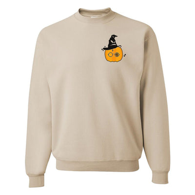 Monogrammed 'Pumpkin Wizard' Crewneck Sweatshirt - United Monograms