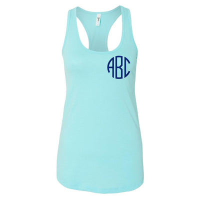 Monogrammed Racerback Tank - United Monograms
