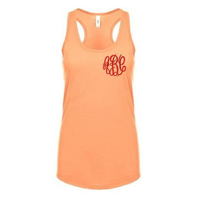 Monogrammed Racerback Tank - United Monograms