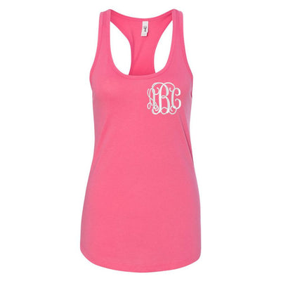 Monogrammed Racerback Tank - United Monograms