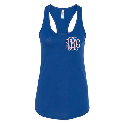 Monogrammed Racerback Tank - United Monograms