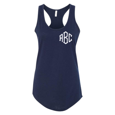 Monogrammed Racerback Tank - United Monograms