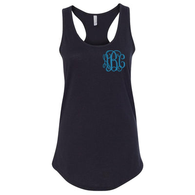 Monogrammed Racerback Tank - United Monograms