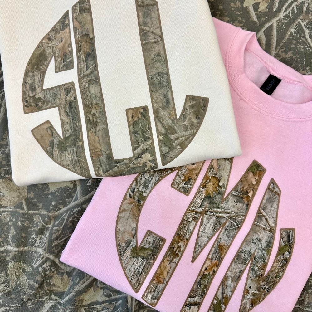 Monogrammed 'RealTree Camo' Big Print Crewneck Sweatshirt – United ...