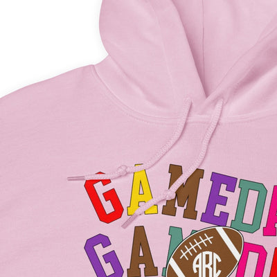 Monogrammed 'Retro Game Day' Hoodie - United Monograms