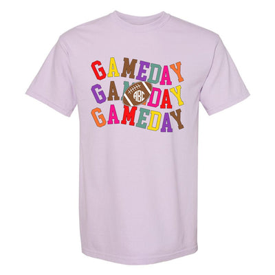Monogrammed 'Retro Game Day' T-Shirt - United Monograms