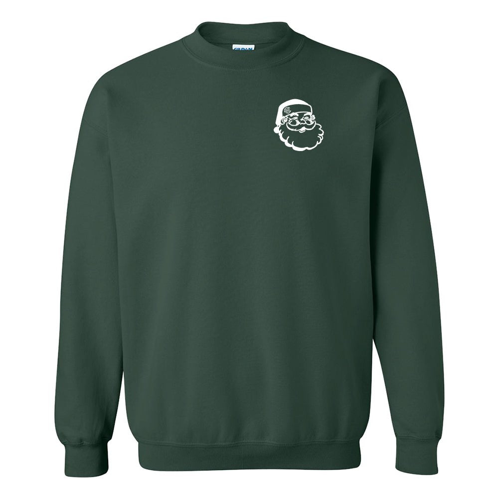 Monogrammed Santa Claus Crewneck Sweatshirt - United Monograms