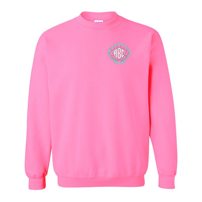 Monogrammed Seashell Crewneck Sweatshirt - United Monograms