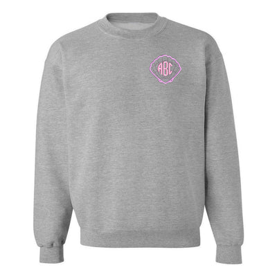 Monogrammed Seashell Crewneck Sweatshirt - United Monograms