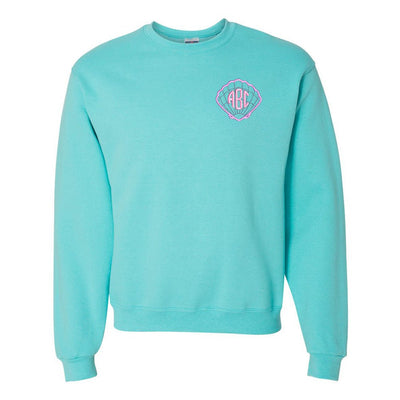 Monogrammed Seashell Crewneck Sweatshirt - United Monograms