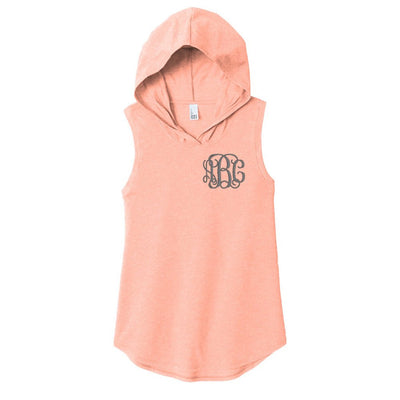 Monogrammed Sleeveless Hoodie - United Monograms