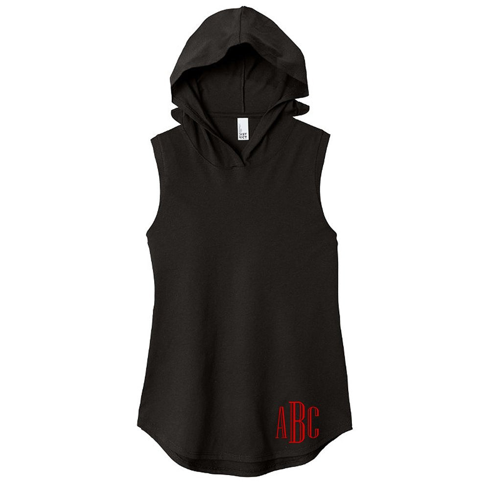 Monogrammed Sleeveless Hoodie - United Monograms