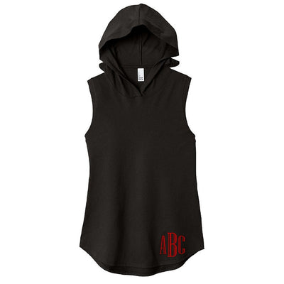 Monogrammed Sleeveless Hoodie - United Monograms