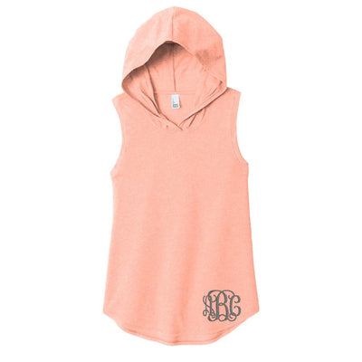 Monogrammed Sleeveless Hoodie - United Monograms