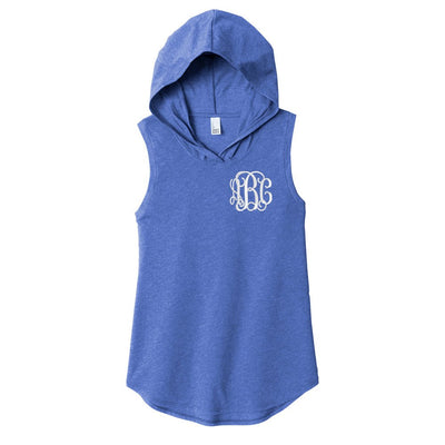 Monogrammed Sleeveless Hoodie - United Monograms