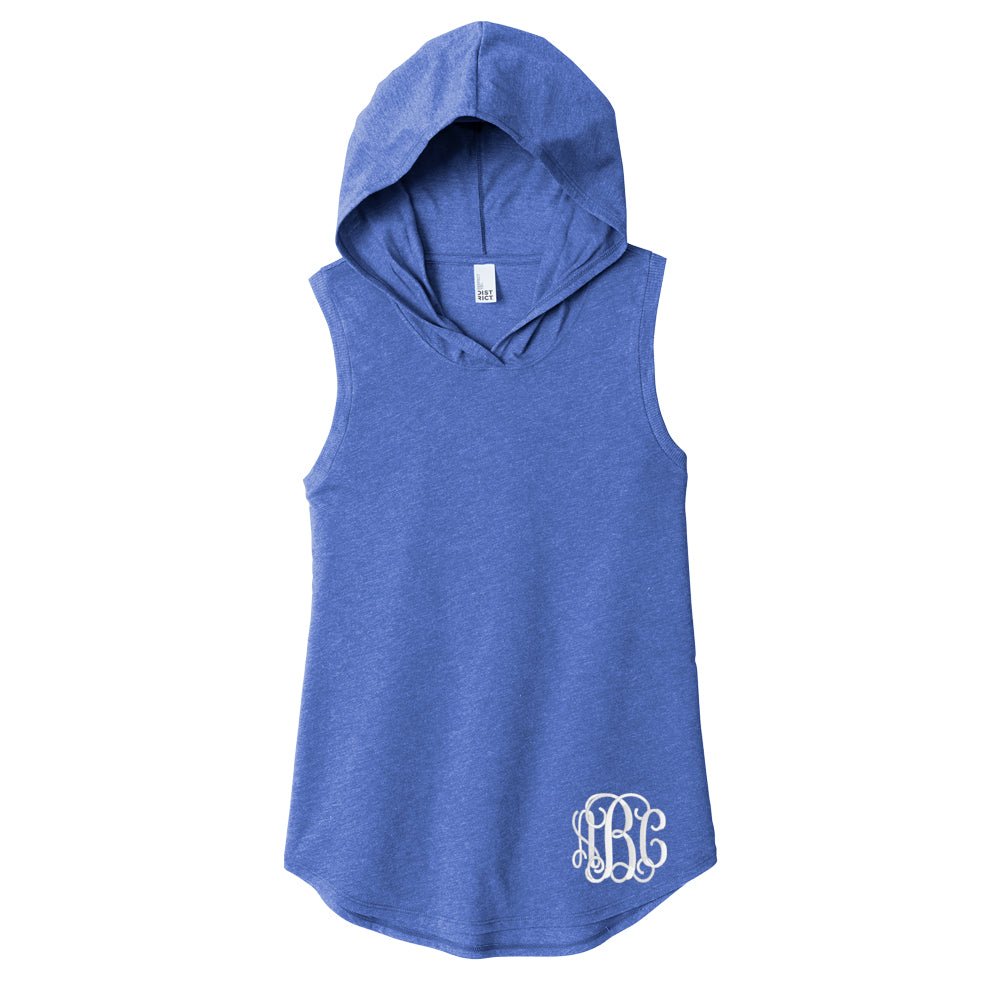 Monogrammed Sleeveless Hoodie - United Monograms