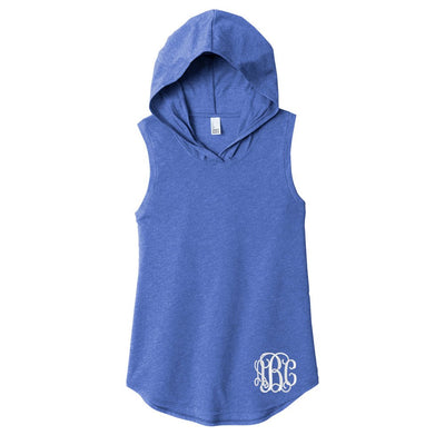 Monogrammed Sleeveless Hoodie - United Monograms
