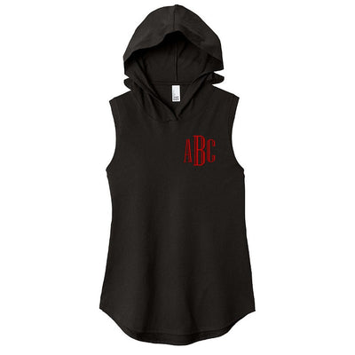 Monogrammed Sleeveless Hoodie - United Monograms