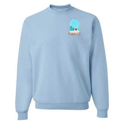 Monogrammed Snowglobe Crewneck Sweatshirt - United Monograms