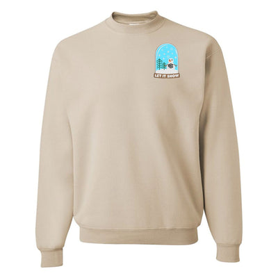 Monogrammed Snowglobe Crewneck Sweatshirt - United Monograms