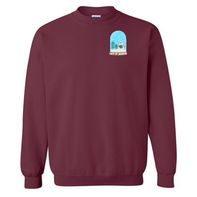 Monogrammed Snowglobe Crewneck Sweatshirt - United Monograms