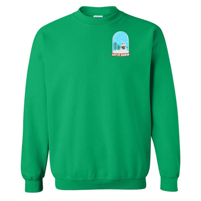 Monogrammed Snowglobe Crewneck Sweatshirt - United Monograms