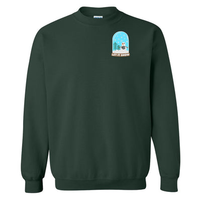 Monogrammed Snowglobe Crewneck Sweatshirt - United Monograms