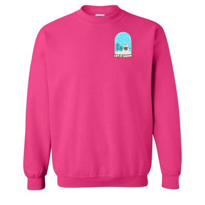 Monogrammed Snowglobe Crewneck Sweatshirt - United Monograms