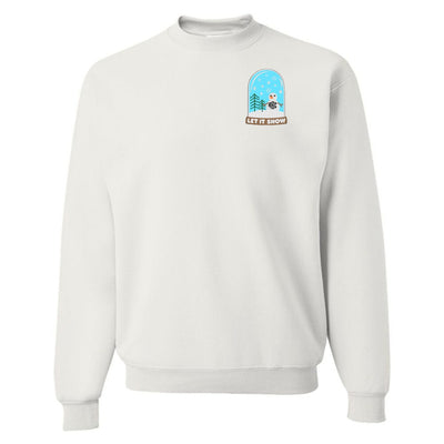 Monogrammed Snowglobe Crewneck Sweatshirt - United Monograms