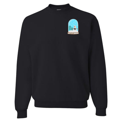 Monogrammed Snowglobe Crewneck Sweatshirt - United Monograms