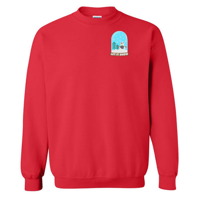 Monogrammed Snowglobe Crewneck Sweatshirt - United Monograms