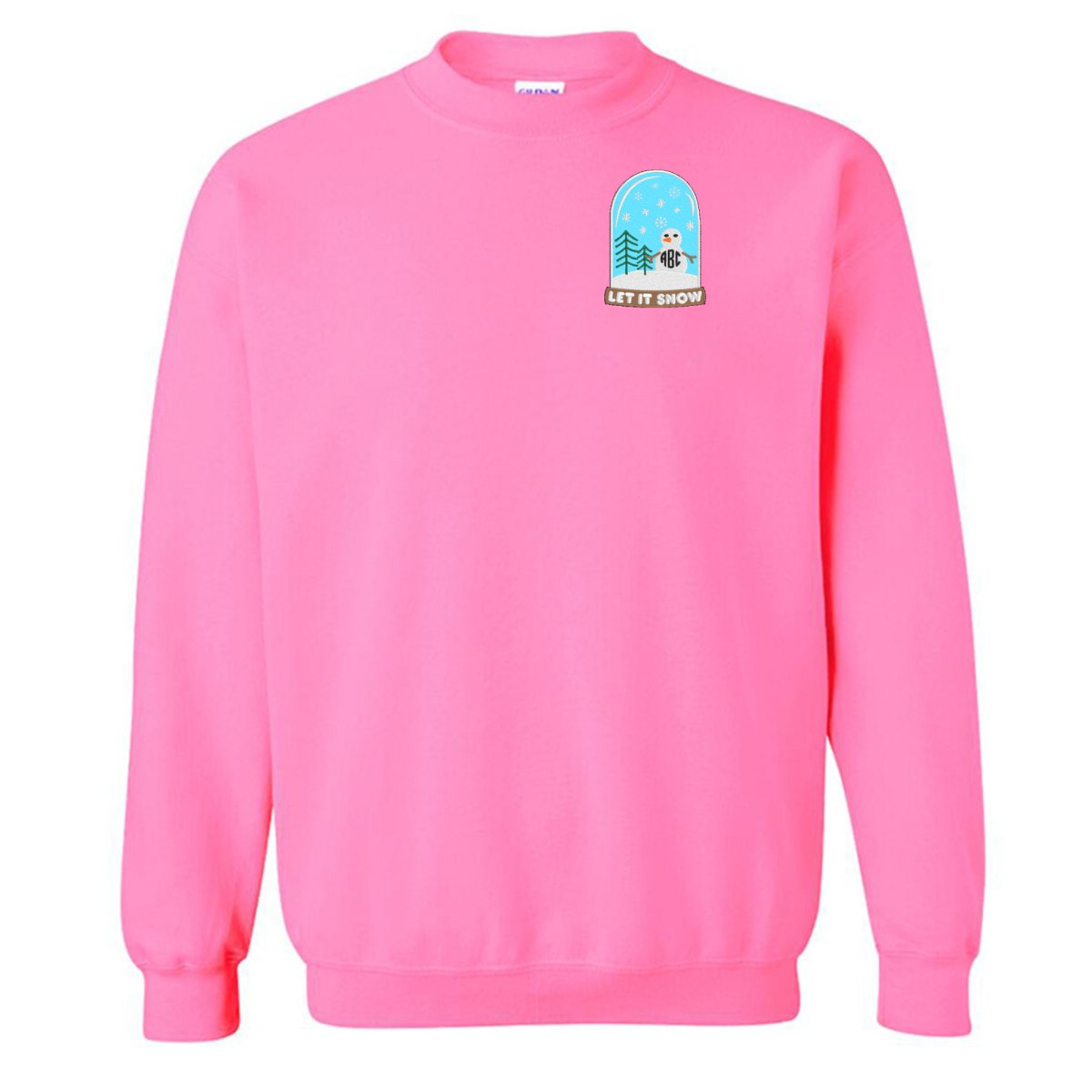 Monogrammed Snowglobe Crewneck Sweatshirt - United Monograms
