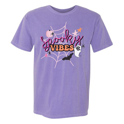 Monogrammed 'Spooky Vibes' T-Shirt - United Monograms