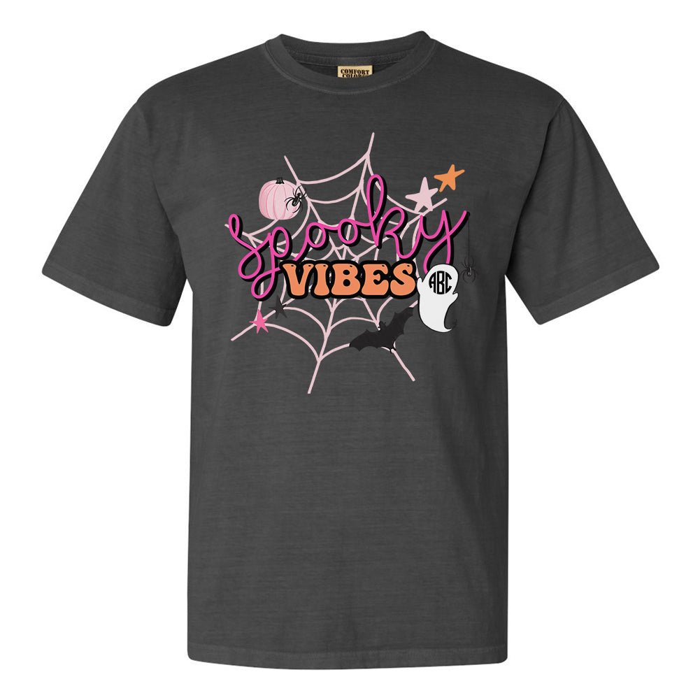 Monogrammed 'Spooky Vibes' T-Shirt - United Monograms