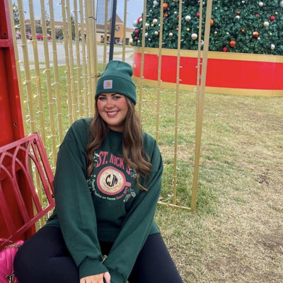 Monogrammed 'St. Nick's Brewing Co.' Crewneck Sweatshirt - United Monograms