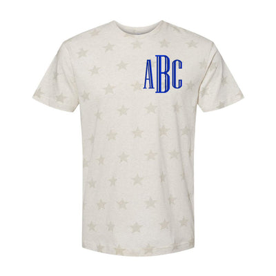 Monogrammed Stars T-Shirt - United Monograms