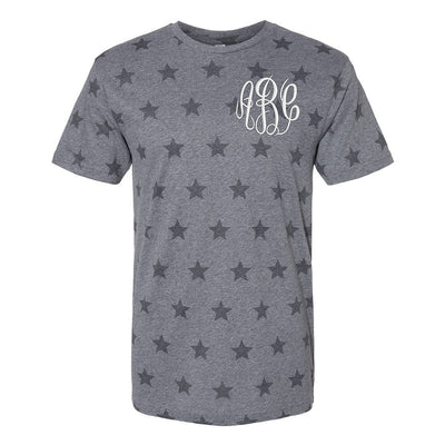 Monogrammed Stars T-Shirt - United Monograms