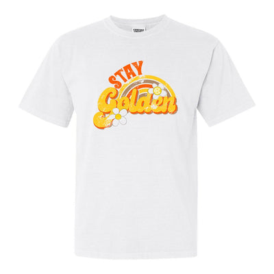 Monogrammed 'Stay Golden' T-Shirt - United Monograms