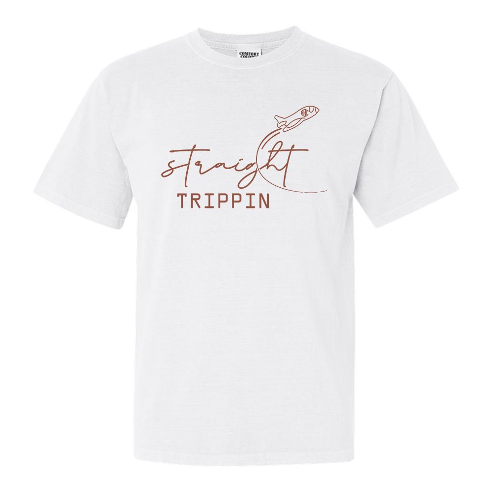 Monogrammed 'Straight Trippin' T-Shirt - United Monograms