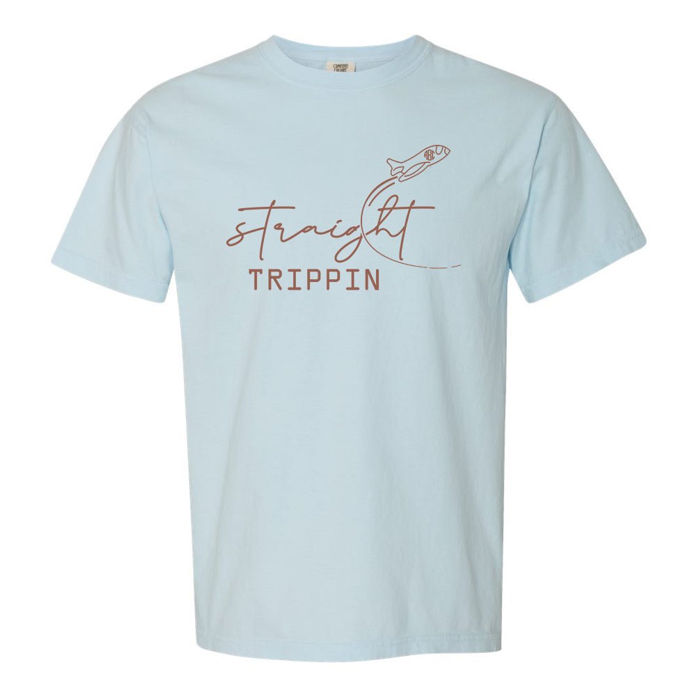 Monogrammed 'Straight Trippin' T-Shirt - United Monograms