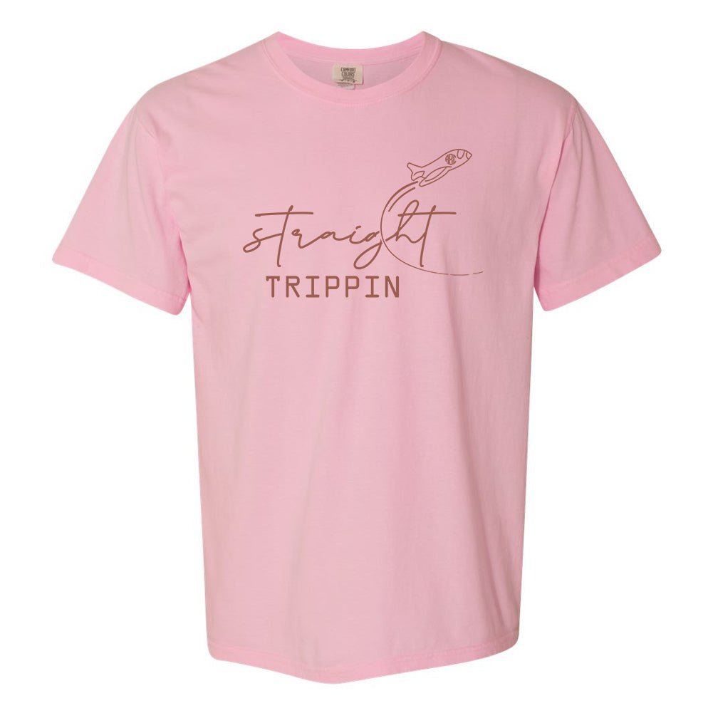Monogrammed 'Straight Trippin' T-Shirt - United Monograms