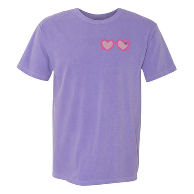 Monogrammed Sunglasses Comfort Colors T-Shirt - United Monograms