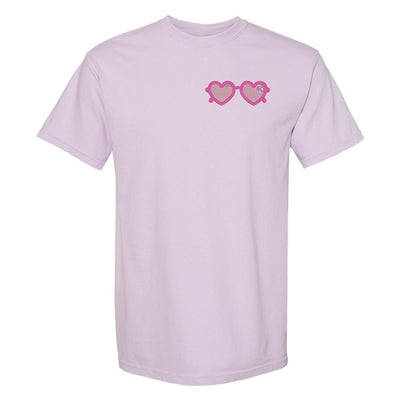 Monogrammed Sunglasses Comfort Colors T-Shirt - United Monograms