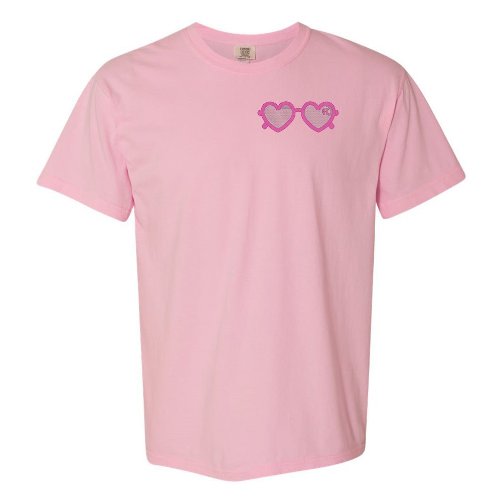 Monogrammed Sunglasses Comfort Colors T-Shirt - United Monograms