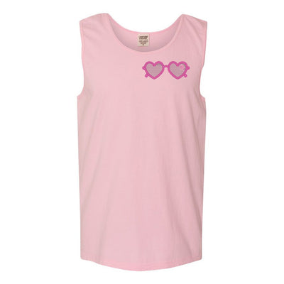 Monogrammed Sunglasses Comfort Colors Tank Top - United Monograms