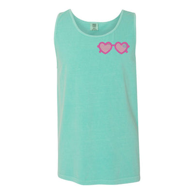 Monogrammed Sunglasses Comfort Colors Tank Top - United Monograms